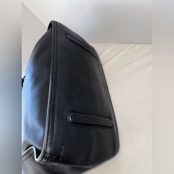 Alexander McQueen Authentic Black Leather Women’s Tote Handbag Purse-READ - Picture 5 of 16